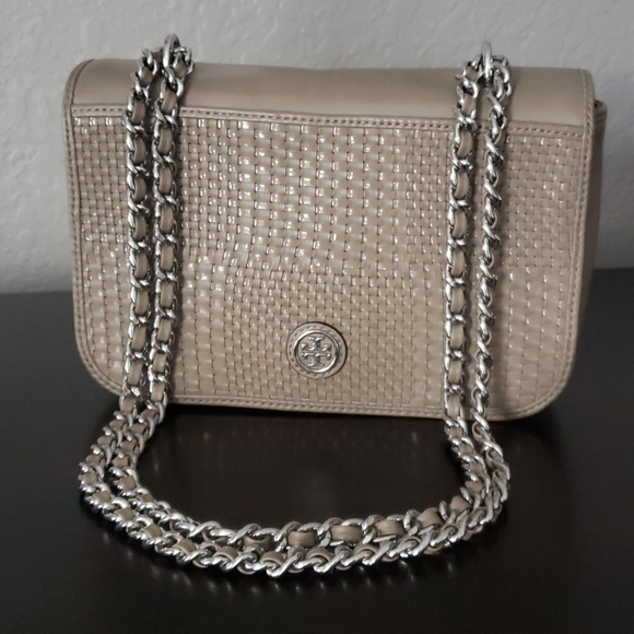 Tory Burch Handbags - Tory Burch Woven Convertible Crossbody